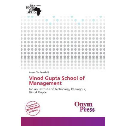 Vinod Gupta School of Management, Ratgeber