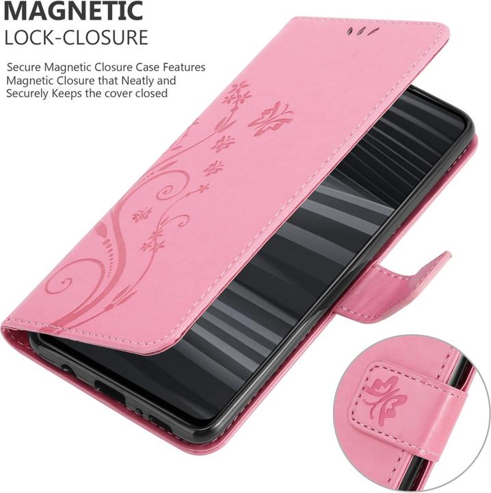 Image du produit Cadorabo Housse Flower Book pour Realme GT 2 / GT Neo 2 (Realme GT 2, Realme GT Neo 2)