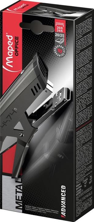 Actual product image Maped Stapling plier Advanced A4474, taupe (25 Sheets)