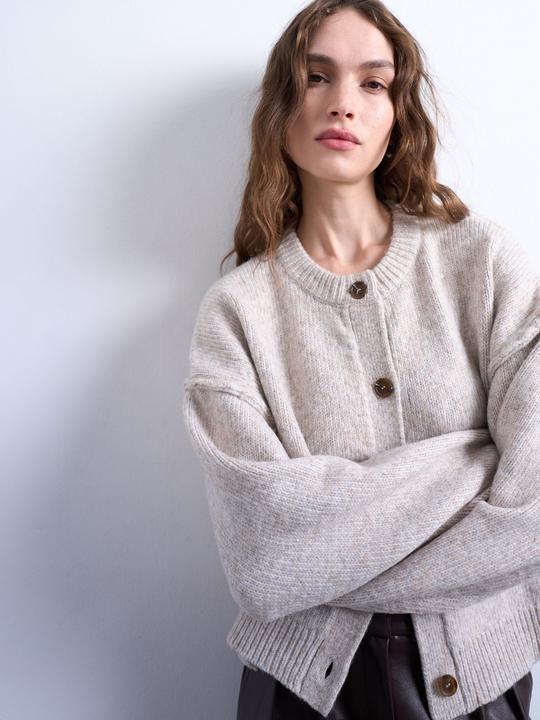 Immagine prodotto Spokey Normal geschnitten Rundhals Strickjacke Strickjacke (XS)