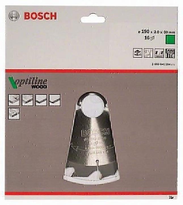 Actual product image Bosch Professional Zubehör PRO Wood circular saw blade, 190 x 2 x 30 mm