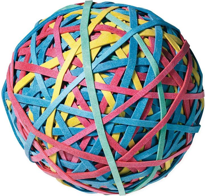 Alco Boule en caoutchouc (320 pcs)