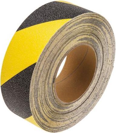 Produktbild RS PRO Anti-Band schwarz/gelb 50mm x 18,3m (50 mm)