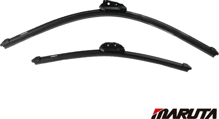 Produktbild Maruta Scheibenwischer SET 550 mm / 450 mm für Frontscheibe, Aero-dynamik optimierte Wischerblätter aus wa
