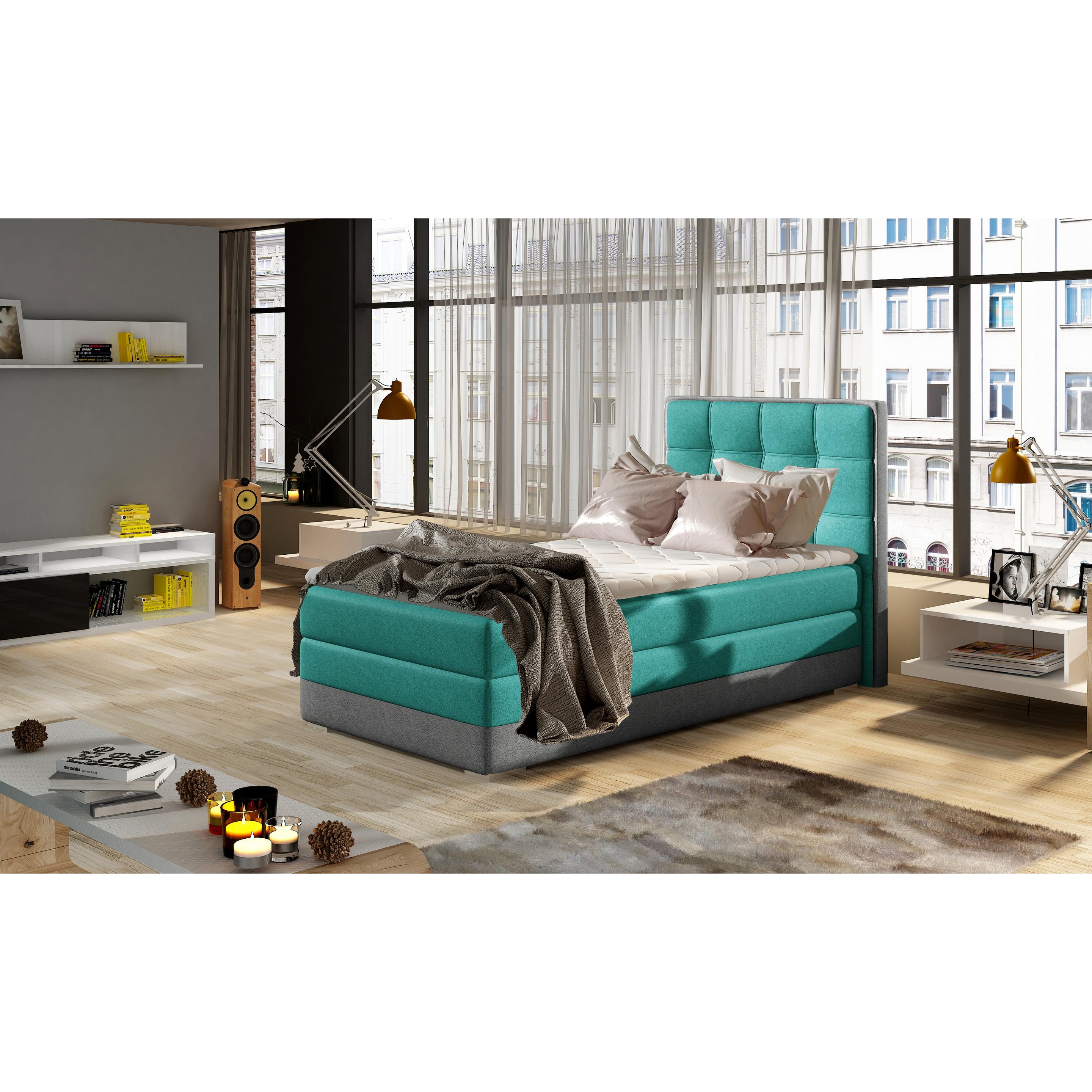 ELTAP, Bett, Aster mit Stauraum (90 x 200 cm)