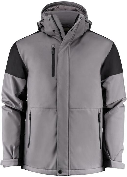 Actual product image Sharp Prime Padded Softshell Jas heren staalgrijs/zwart - maat 4XL (4XL)