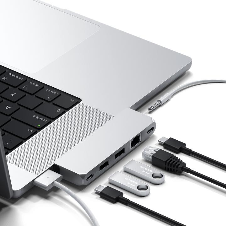 Immagine prodotto Satechi Dual USB-C Pro Hub Mini (USB-C, 5 porte)