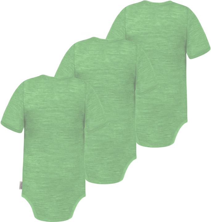 Produktbild Normani 3er Set Baby Merino Body Kurzarm „Tauranga" - 9287 (74)