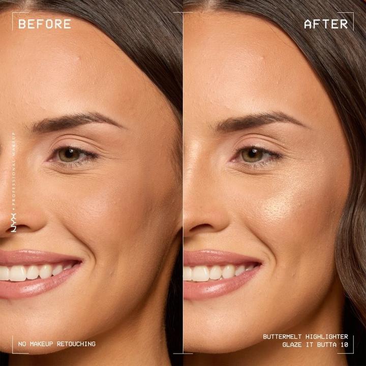 Produktbild NYX Professional Make-Up Nyx Highlight Contour (10, glaze it butta, Highlighter, 5 g)