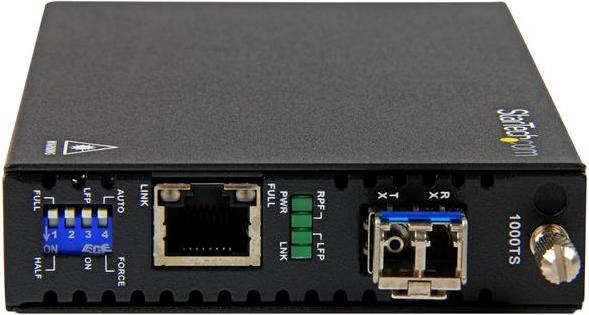 Actual product image StarTech Gigabit Copper-to-Fiber Media Converter