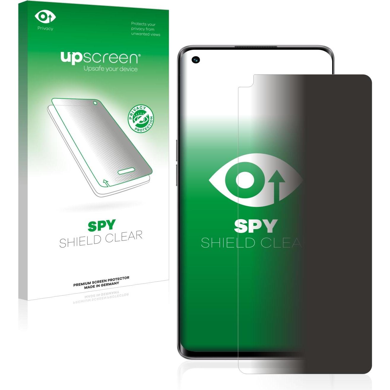 upscreen Spy Shield Blickschutzfolie (1 Stück, Oppo Reno 5 5G), Smartphone Schutzfolie, Blau