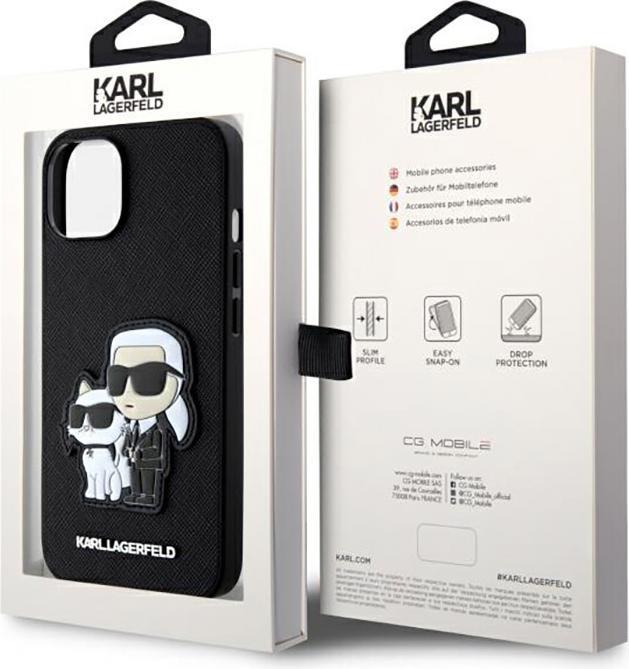 Produktbild Karl Lagerfeld iPhone 14 6.1 Saffiano Karl&Choupette hardcase (Apple iPhone 14)