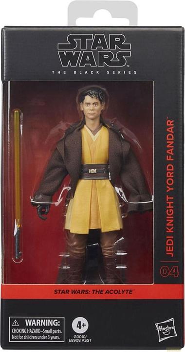 Produktbild Hasbro Star Wars: The Acolyte Black Series Actionfigur Jedi Knight Yord Fandar 15 cm