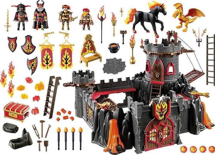 Actual product image Playmobil Fortress of the Burnham Feuerfels (70221, Playmobil Novelmore)