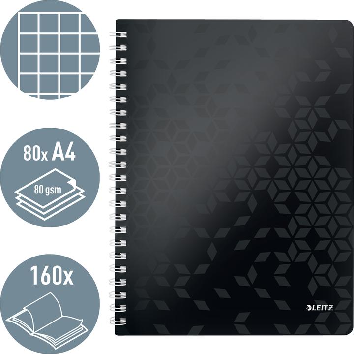 Immagine prodotto Leitz Wow (A4, Quadretti, Copertina rigida)