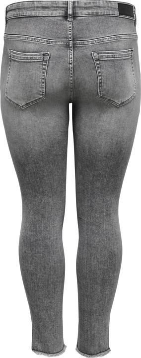 Image du produit Only Curvy Carwilly Reg Ankle Raw Skinny Fit Jeans (W50/L34)