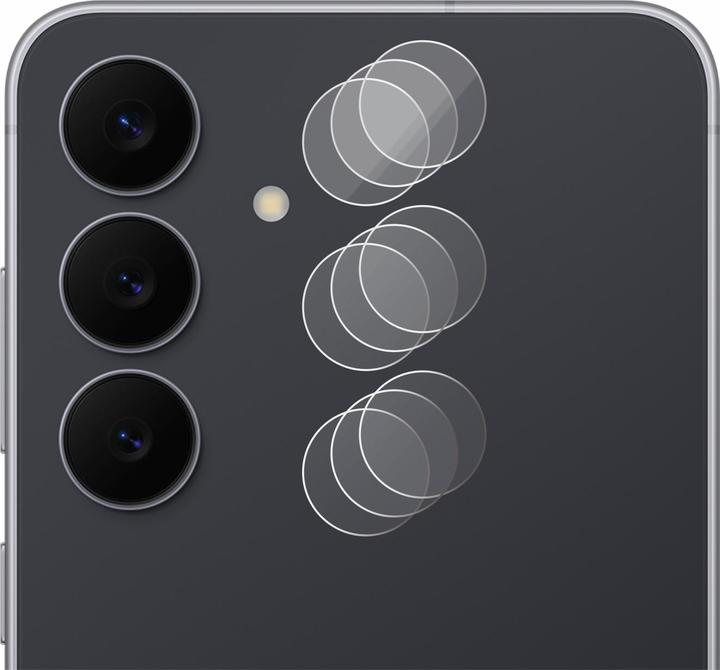 Produktbild BROTECT Schutzglas für Samsung Galaxy S25 FE (NUR Kameraschutz) Schutzfolie Panzer Folie Glas Display (6 Stk., Samsung Galaxy S25 FE)