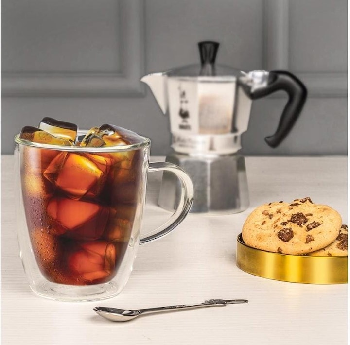 Produktbild Bialetti Kaffeetasse Capri 350 ml, 2 Stück, Transparent (350 ml, 2 x)