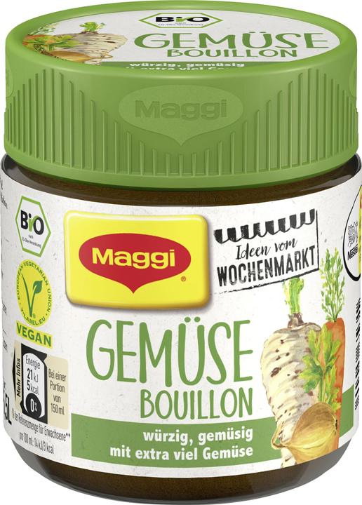 Produktbild Maggi Bio Gemüse Bouillon im Glas, Ergibt 5,5 L (5500 ml)