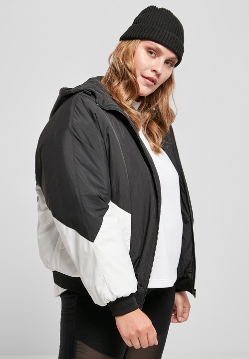 Produktbild Urban Classics Ladies Padded 2-Tone Batwing Jacket (XS)