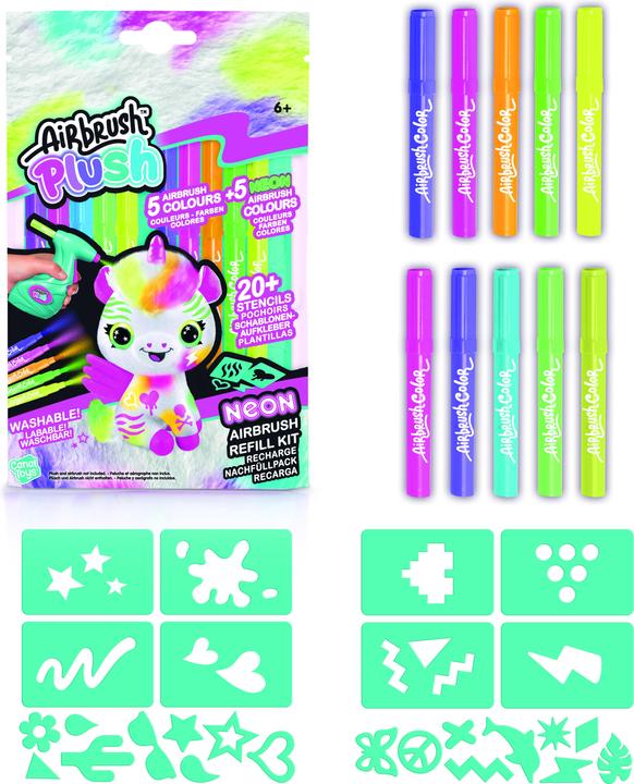 Produktbild EPEE Airbrush Plush - Refill Neon Kit x 10 Marks (1019)