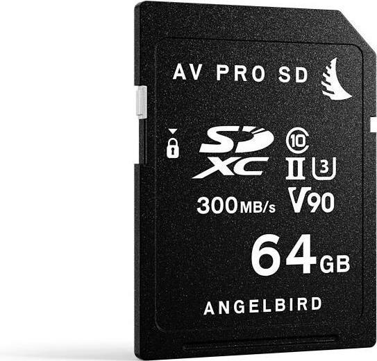 Actual product image Angelbird AV PRO V90 (64 GB, SDXC, U3, UHS-II)