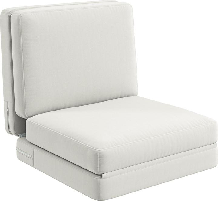 Immagine prodotto Homcom Bodensofa Polyester, Schaumstoff Cremeweiss