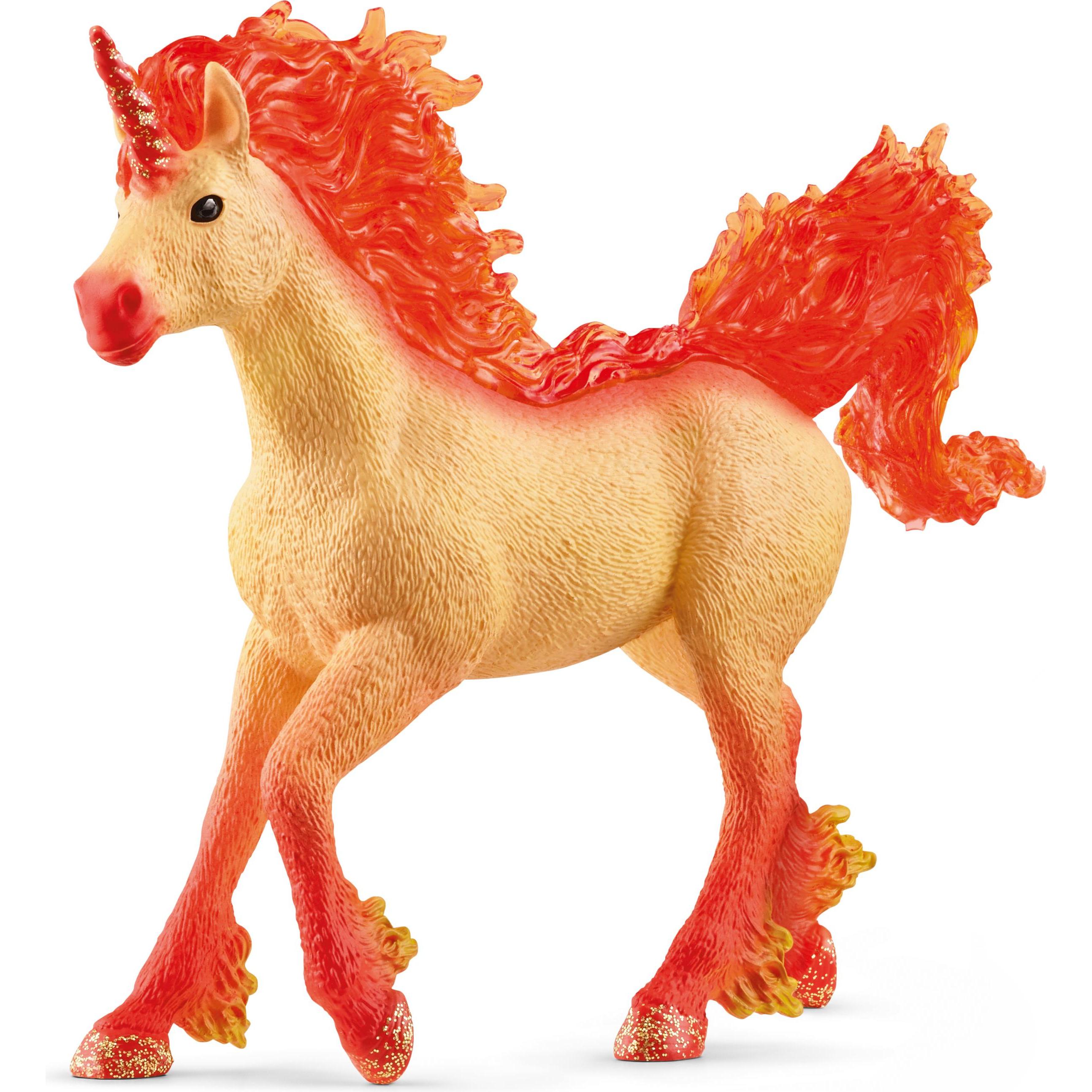 Schleich Elementa Feuereinhorn Hengst