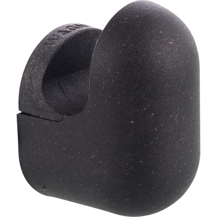 Actual product image Wagner System design yourself coat hook PILL WH 0401 with 1 hook black, 1 pc.