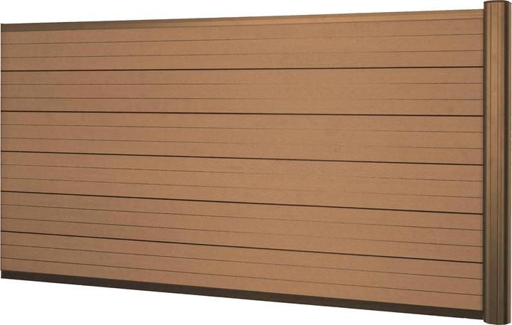Produktbild JOHN316 WPC Sichtschutzzaun Savon (185 cm)