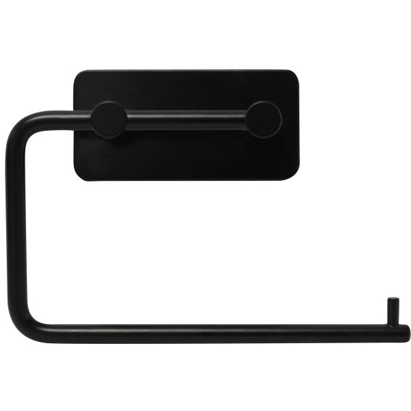 Home It, Portarotoli, Samoprzylepny uchwyt na papier toaletowy - Matowy czarny