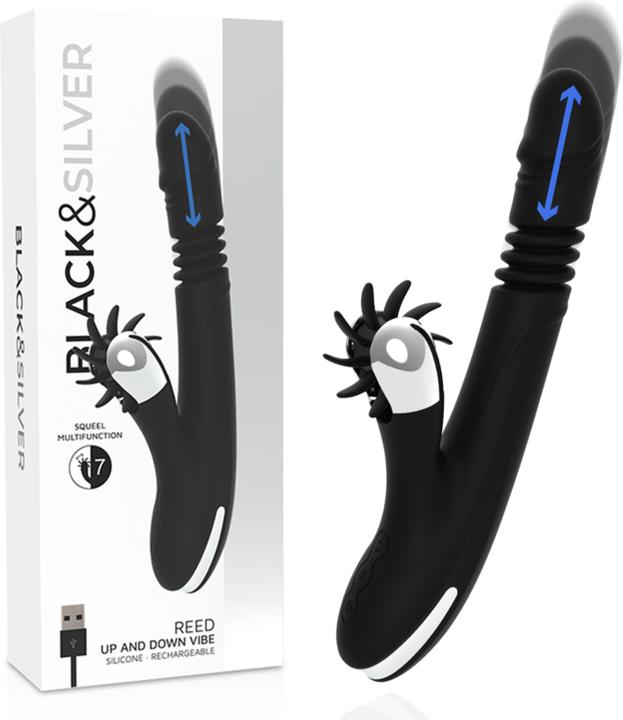 Actual product image Black&Silver Bunny Reed Up & Down Vibe