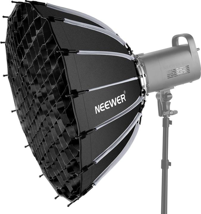Immagine prodotto Neewer 65cm Wide Parabolic Quick Release Softbox With Honeycomb Grid