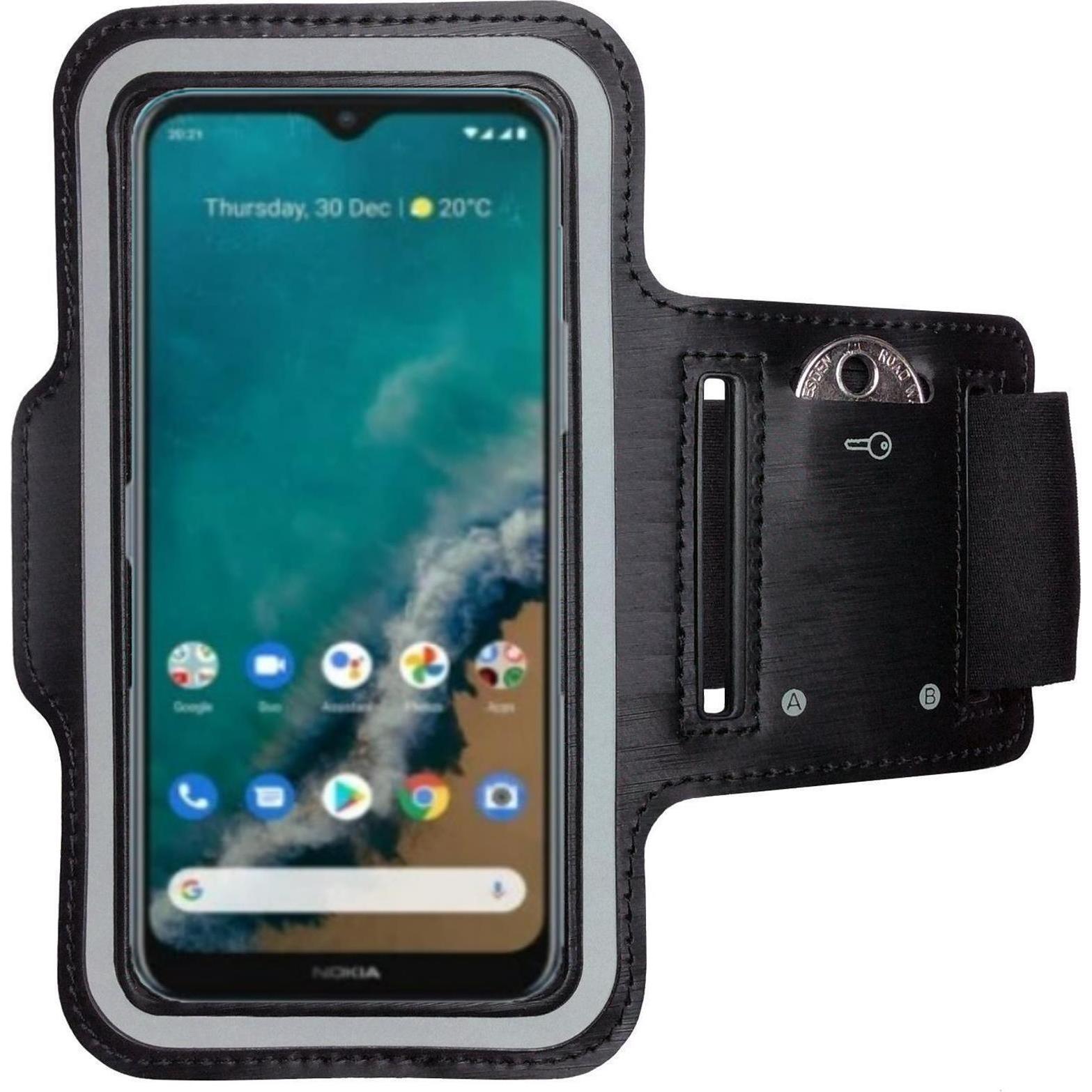 Thumbnail - CoverKingz Sportarmband für Nokia G50, Smartphone Sportarmband, Schwarz
