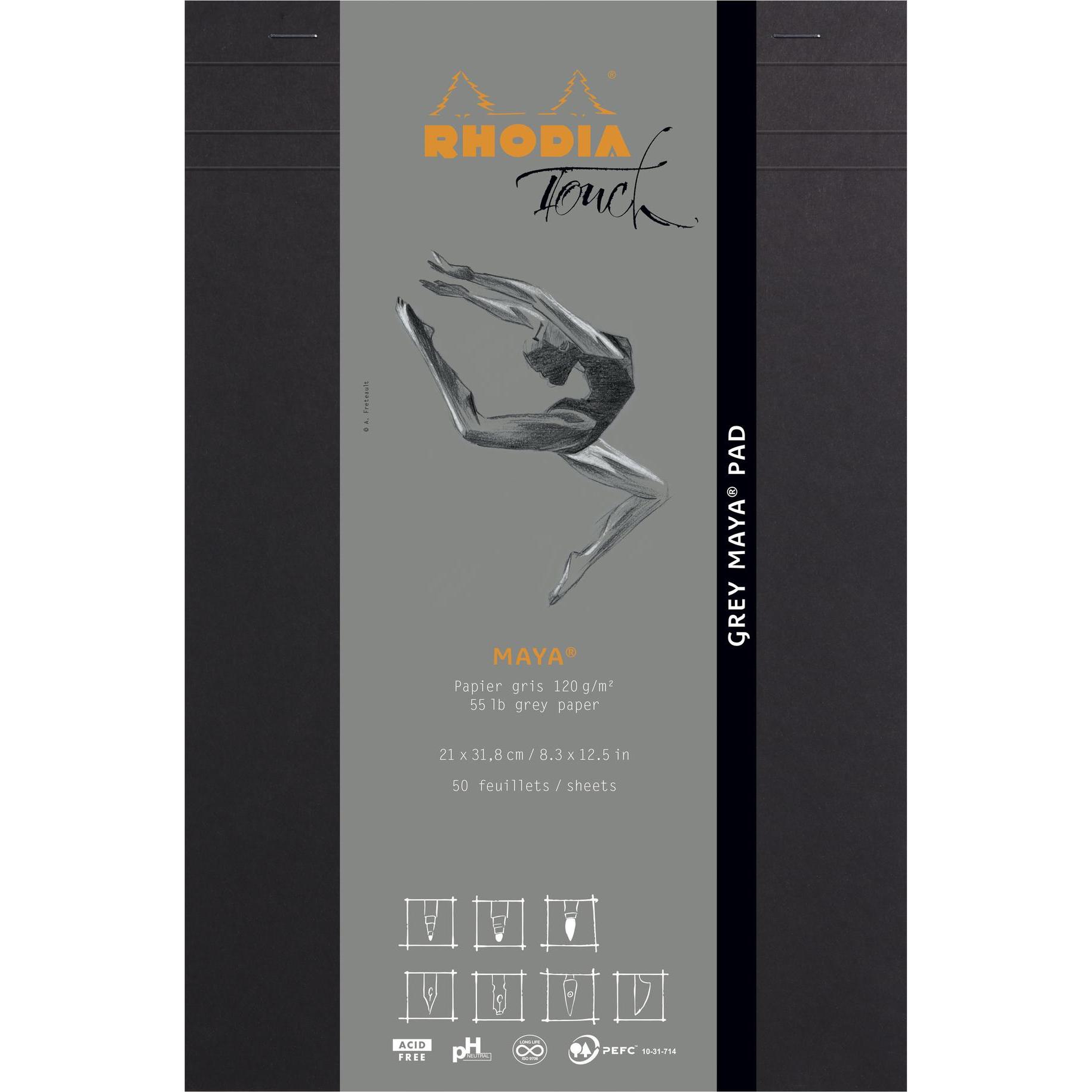 Rhodia, Heft + Block, Touch (A4+)