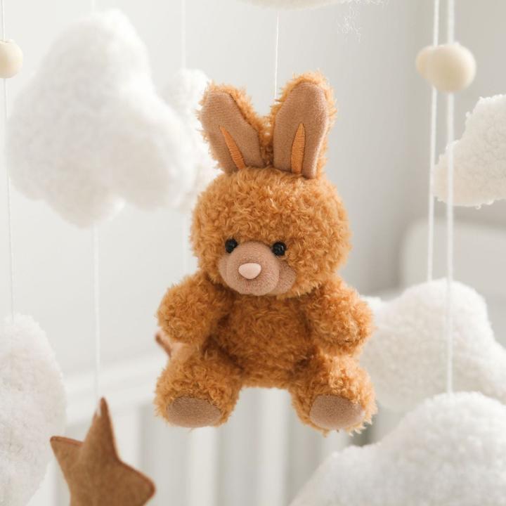 Actual product image Hermex Babymobile Hase Hängemobile Mobile Babyspielzeug Schlafmobile