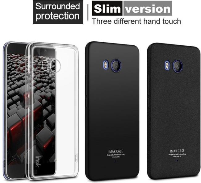Image du produit Imak Étui souple en TPU avec verre de protection (HTC U11)