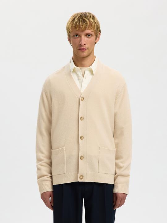 Actual product image Selected Wollmix Strickjacke (L)