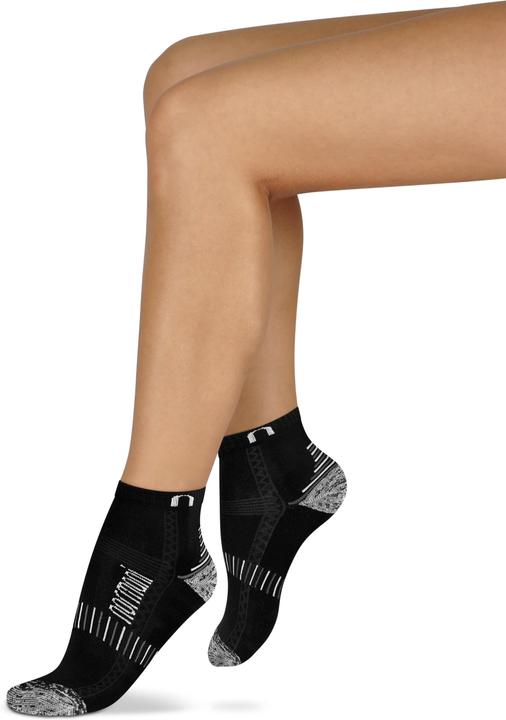 Actual product image Normani 3 Bamboo function short socks - 9389 (pack of 3, 47 - 50)