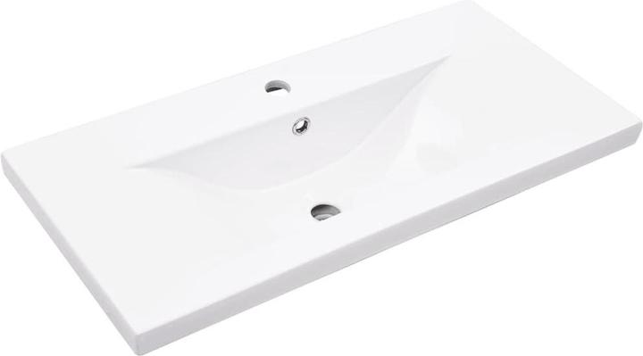 Produktbild vidaXL Waschbeckenunterschrank Wand Unterschrank Badschrank mit Einbaubecken