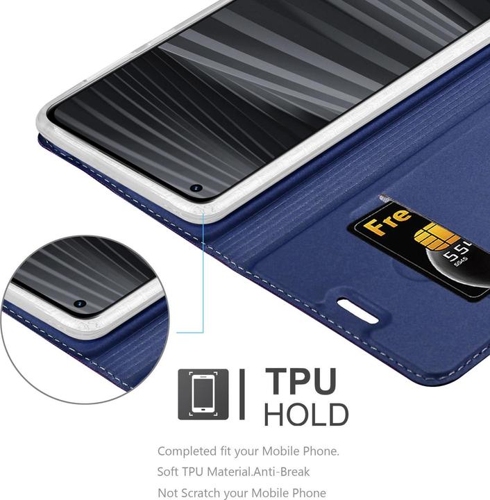 Actual product image Cadorabo Classy Book Case for Realme GT 2 PRO (Realme GT 2 Pro)