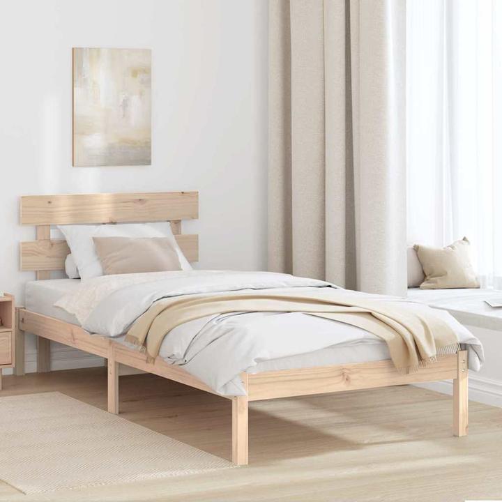 Actual product image vidaXL Bedstead (90 x 200 cm)