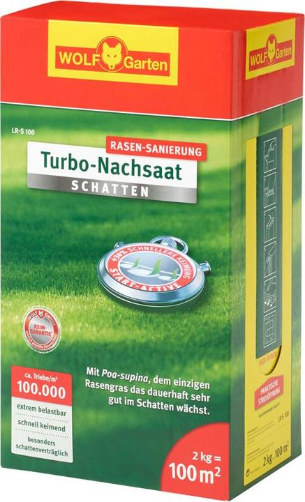 Produktbild Wolf-Garten Rasen Sanierung Turbo Nachsast L-RS 100 (Rasensamen)