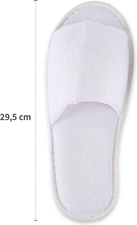 Immagine prodotto Hygonorm Einweg Hotelslipper aus Baumwolle | vorne geschlossen | mit Noppen (29.5)