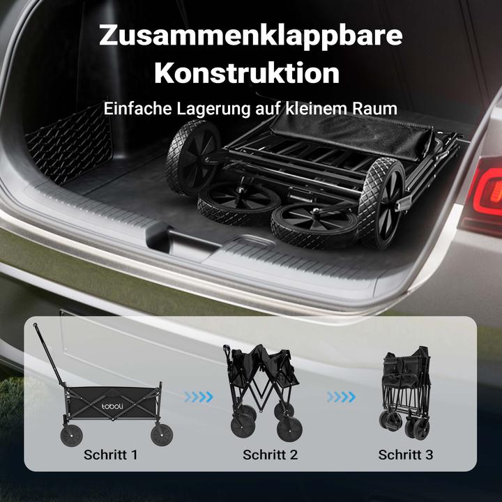 Actual product image Toboli Off-road folding scooter trolley