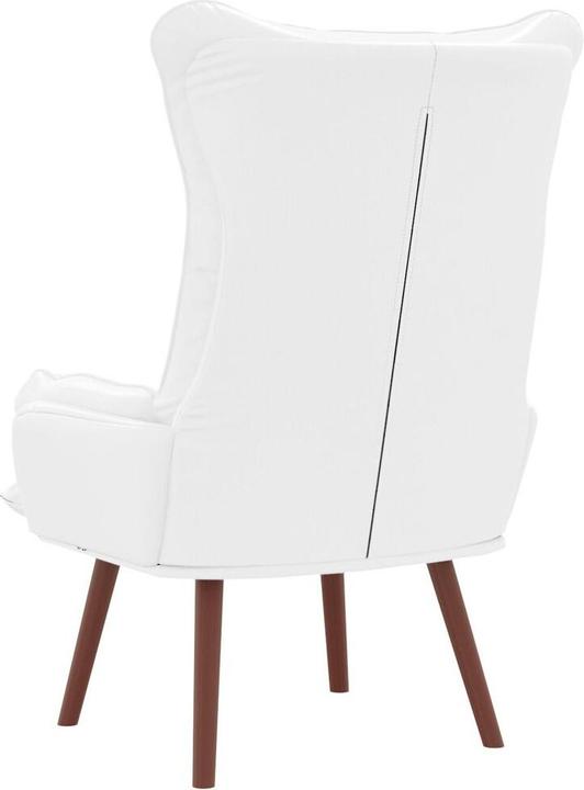 Produktbild vidaXL Relaxsessel Weiss Kunstleder