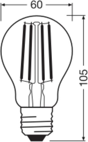 Image du produit Osram STAR+ THREE STEP DIM A60 (E27, 806 lm, 1 x)