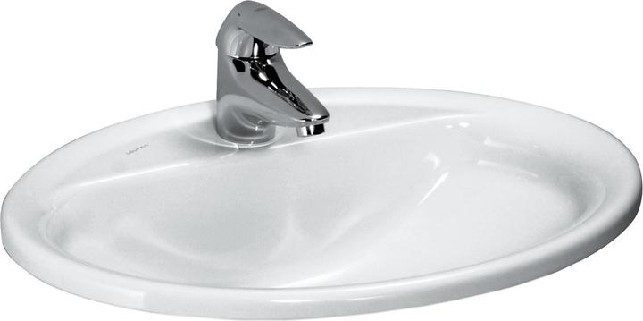 Image du produit Laufen Vasque à encastrer PRO B 560x440mm avec trop-plein et trou de robinetterie blanc (440 mm, 560 mm)