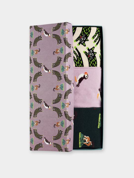 Actual product image DillySocks Favourite pets (pack of 3, 36 - 40)