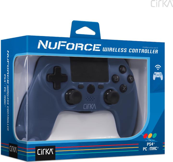 Actual product image Hyperkin Nuforce Wireless Controller - PS4/ PC/ Mac (Twilight Blue) (PS4, PC)